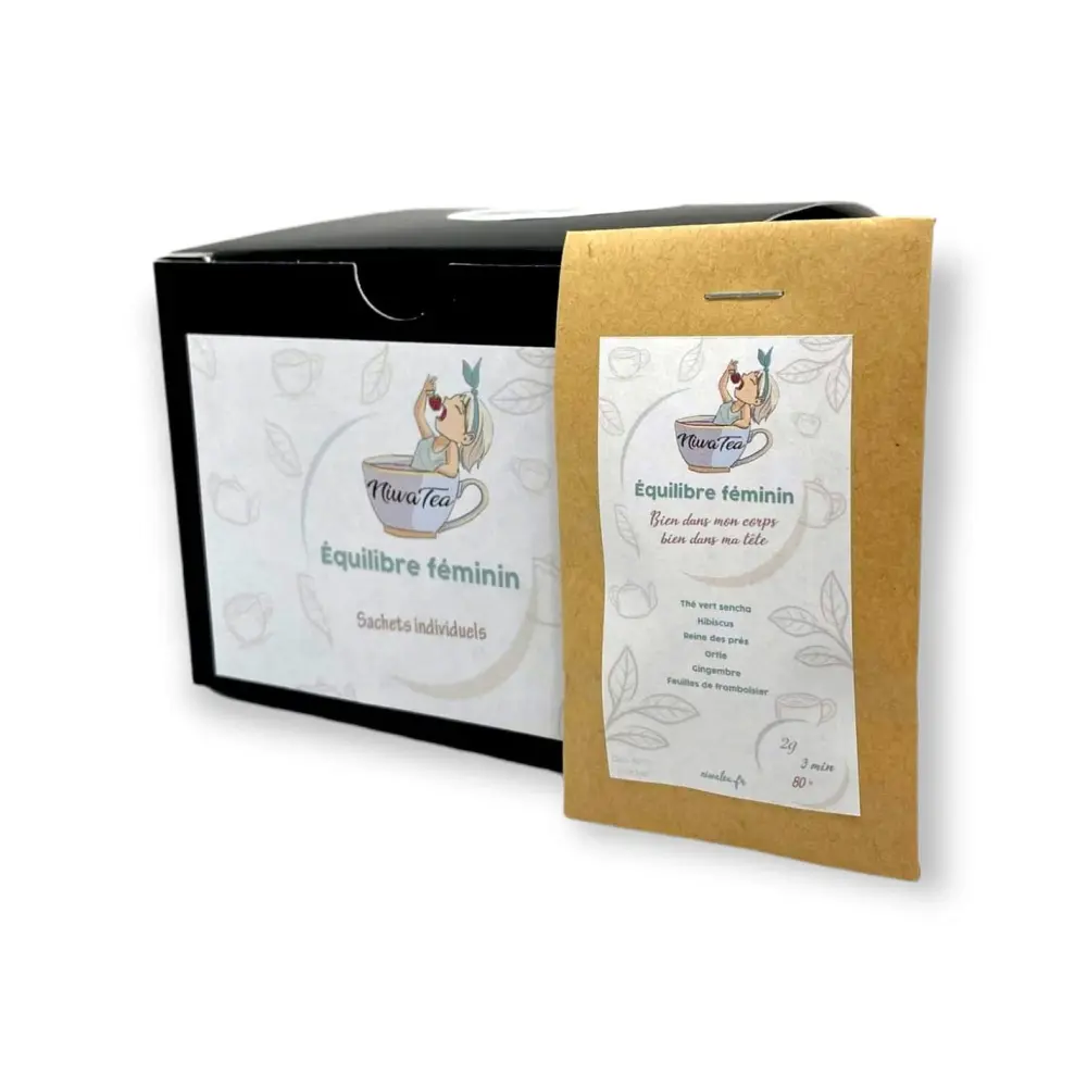 Weibliche Balance - Einzelne Beutel - Grüner Tee — Niwa Tea