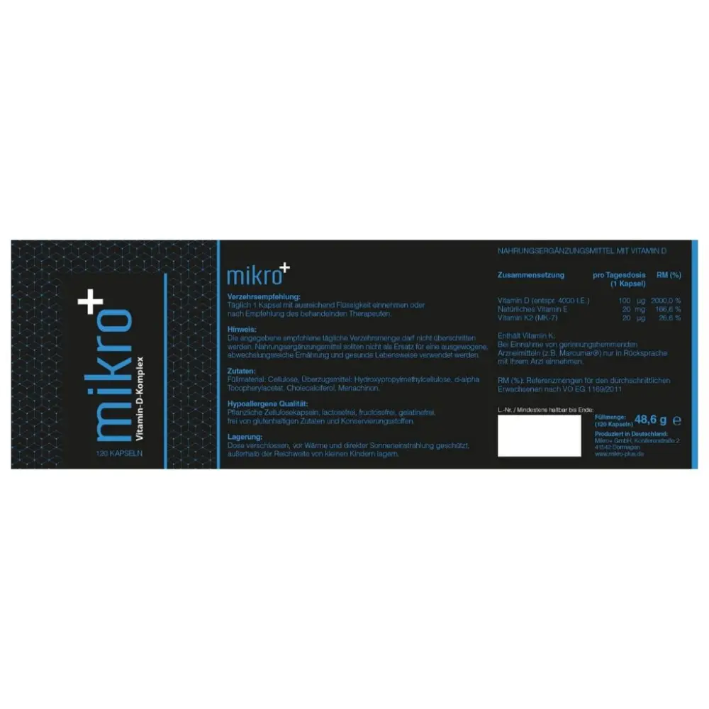 Vitamin D Komplex — mikro+