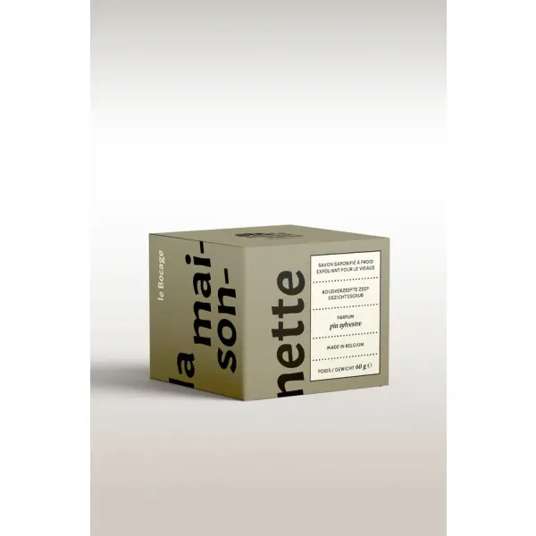 Le Bocage - Savon gommant pour le visage bio