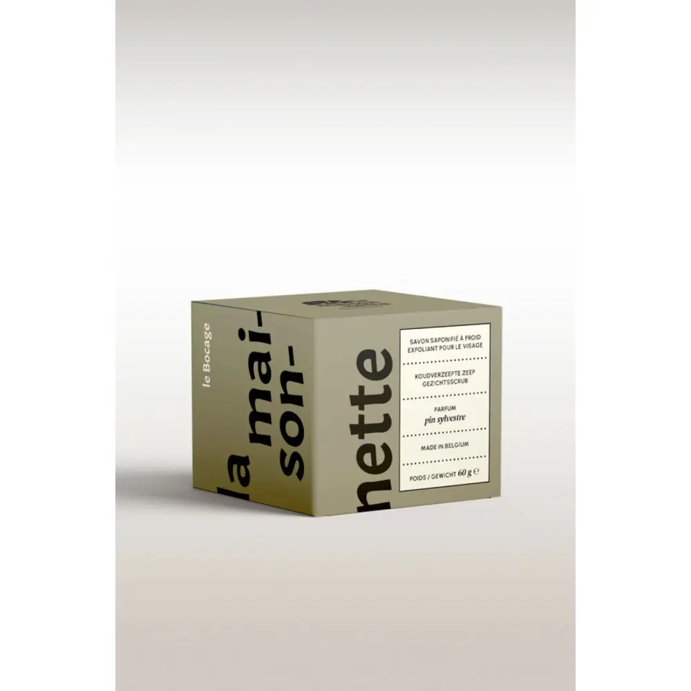 Le Bocage - Savon gommant pour le visage bio — La Maisonnette