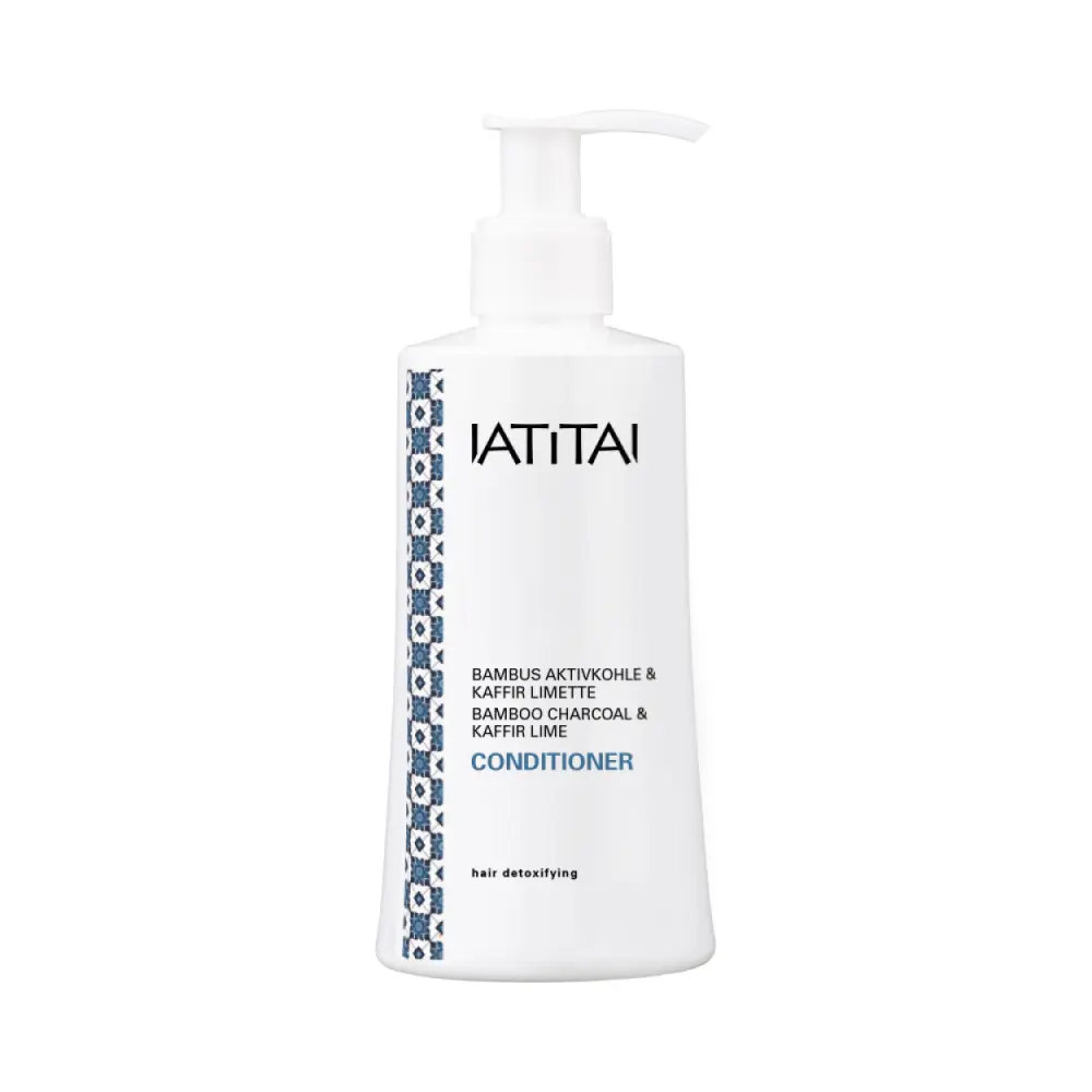 Après-shampooing au Charbon actif de bambou & citron vert Combava — IATITAI