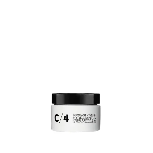 C/4 Gommant Visage Hydratant Argile Rose & Poudre d'Amandes