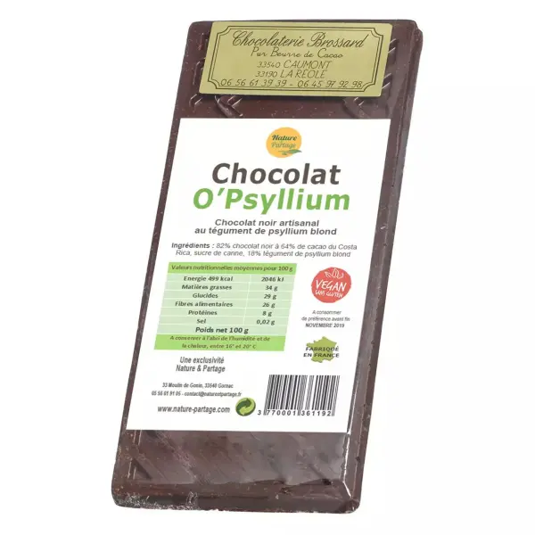 Chocolat O'psyllium