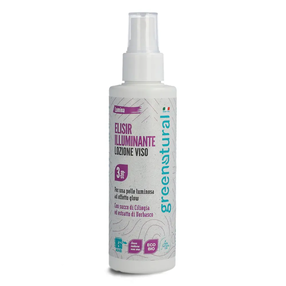 Elisir Illuminante Lozione Viso — greenatural