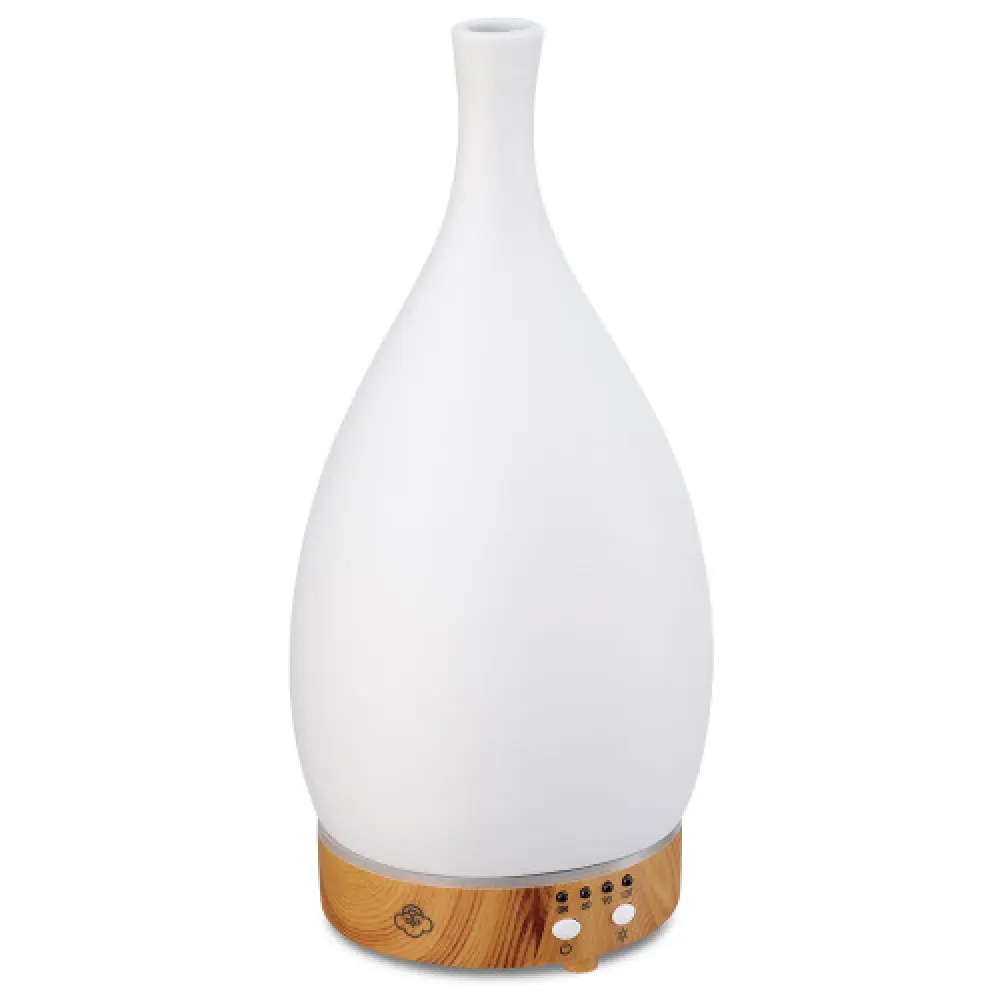 Diffusore di Aromaterapia Ultrasonico in Ceramica Zodiac White — serenehouse.eu