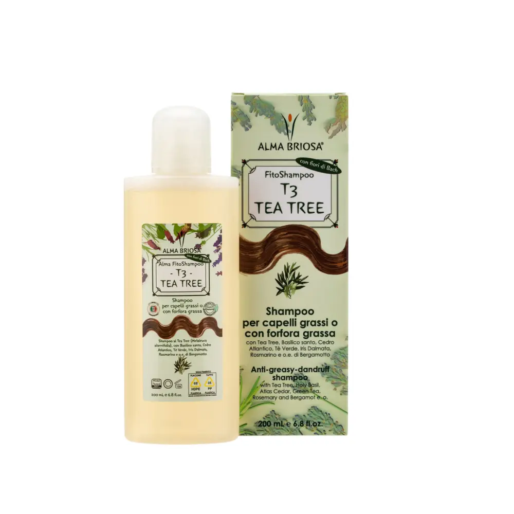 FitoShampoo - Shampooing pellicules grasses Arbre à thé — Alma Briosa