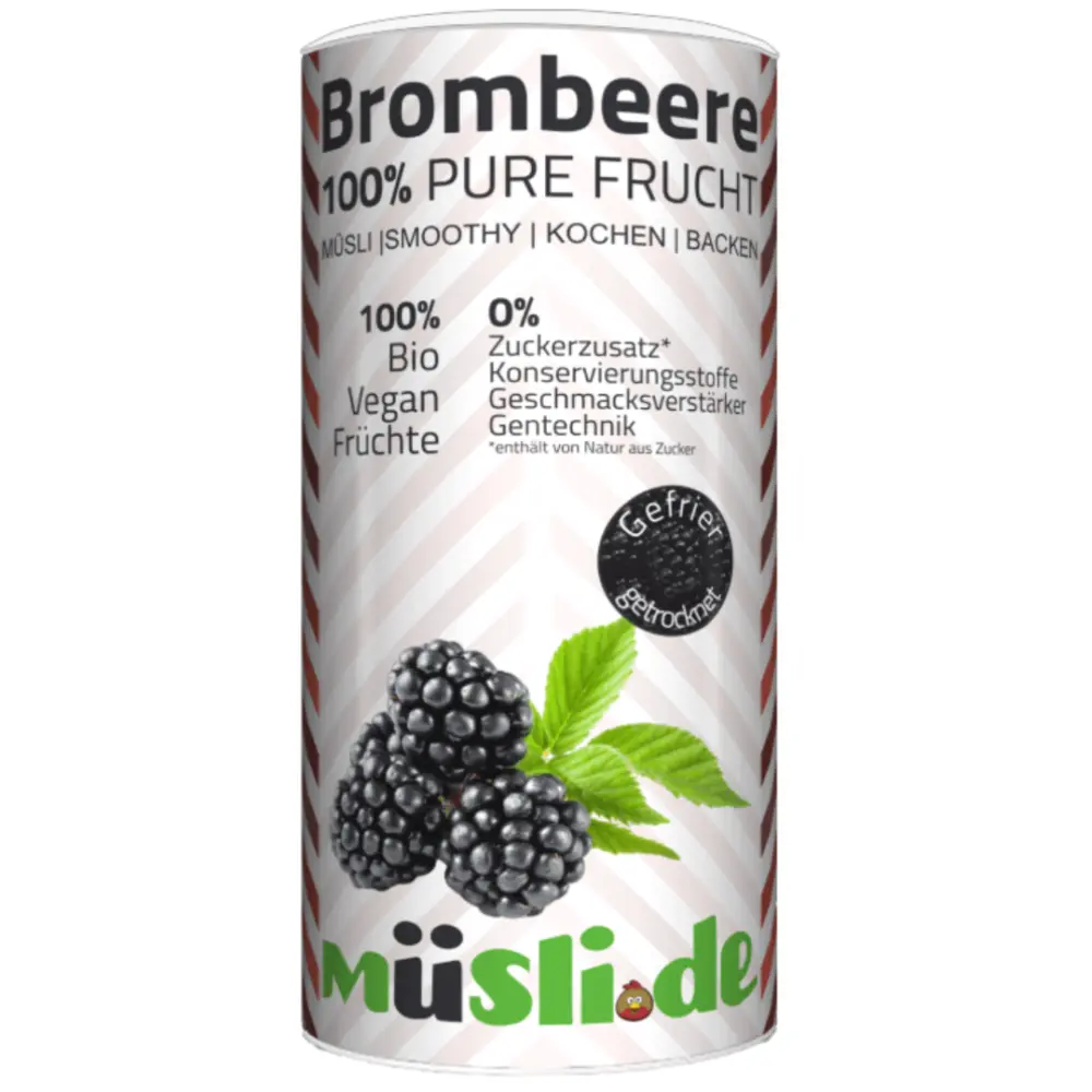 BIO Brombeeren gefriergetrocknet — Müsli.de