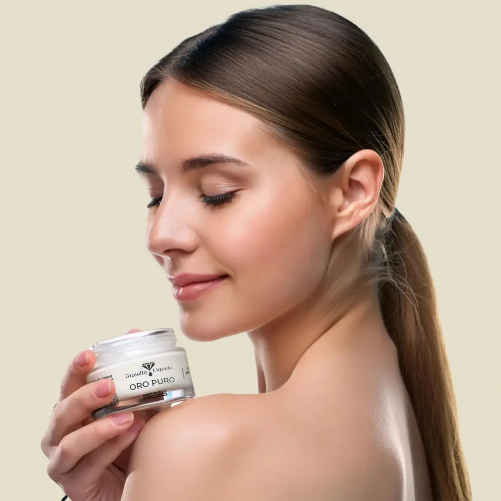 Oro Puro - Crème visage 24h Or Pur Anti-âge — Gioiello Liquido