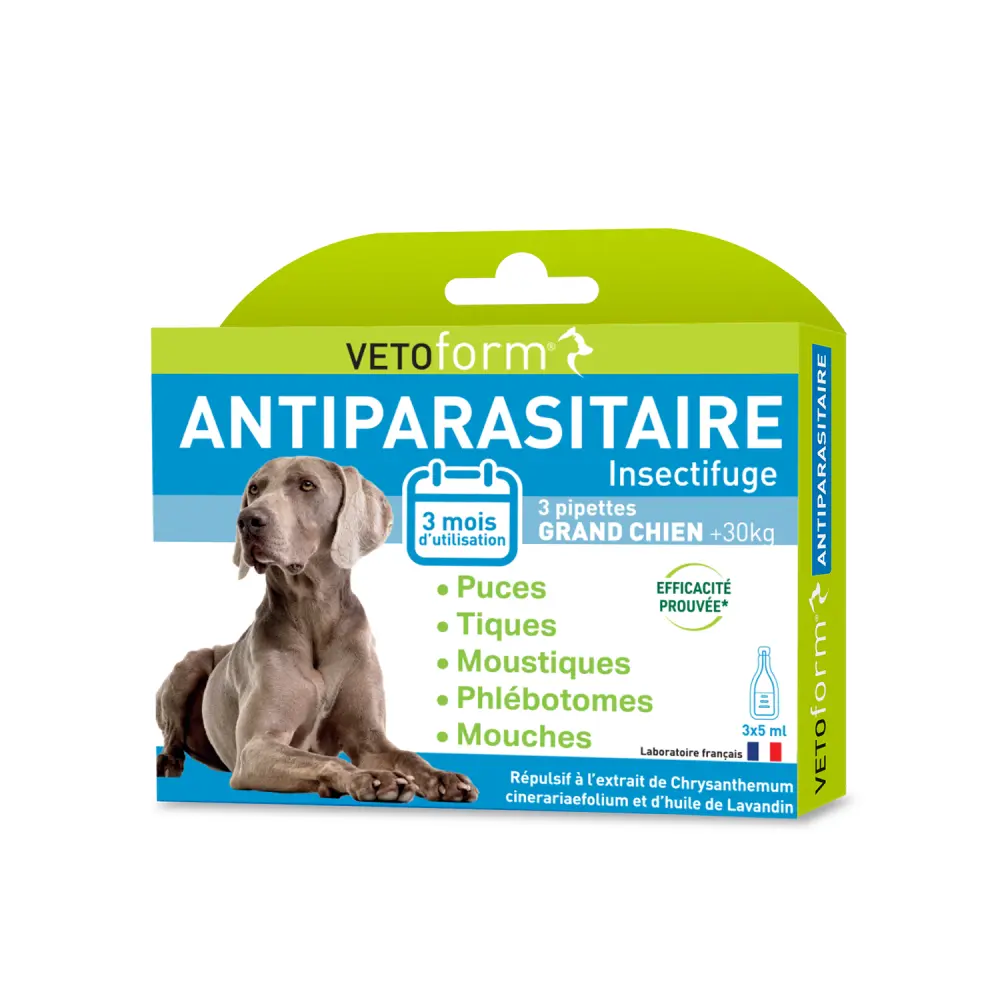 Antiparasitisches Mittel - große Hunde — VETOform