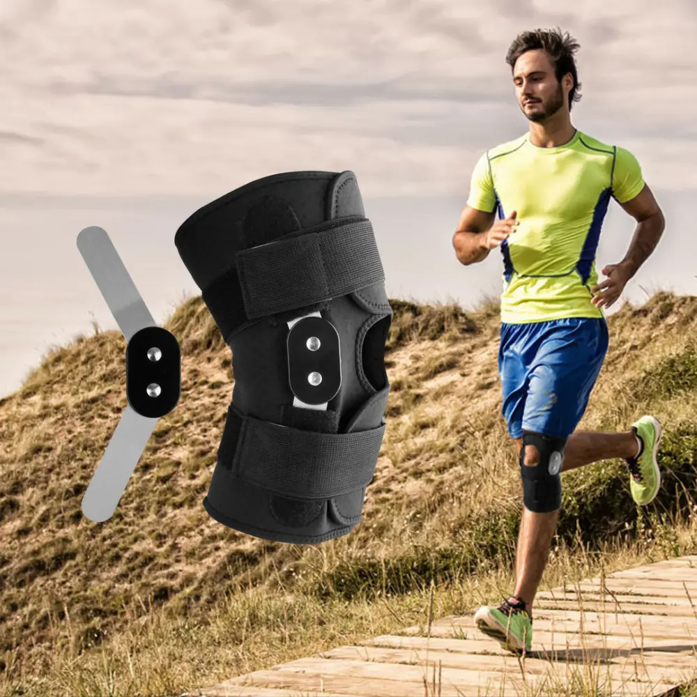 Kniebandage Ge O - Schwarz - 4 XL — BandagenPlus