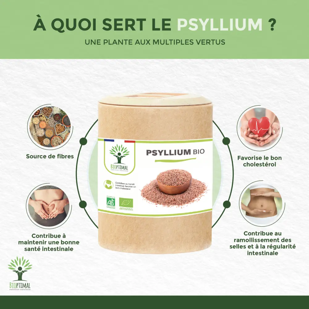Psyllium Blond Bio — BIOPTIMAL