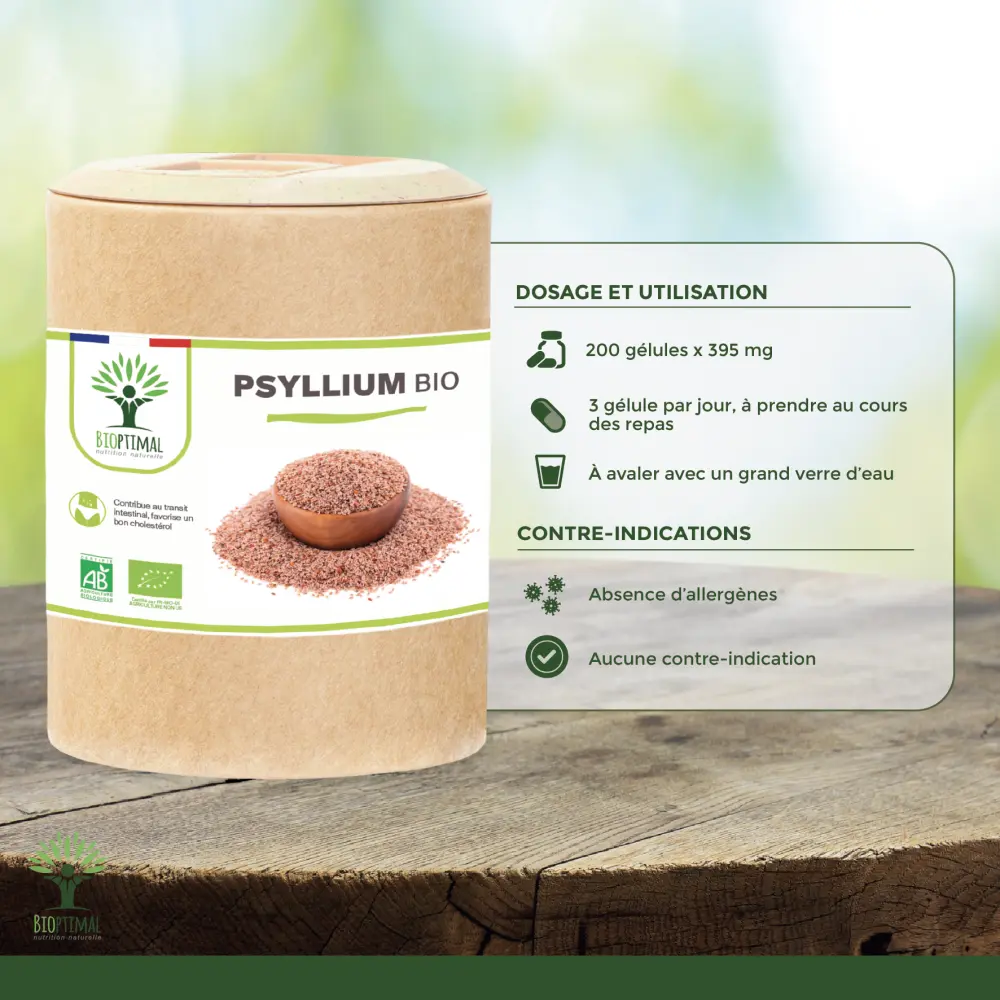 Psyllium Blond Bio — BIOPTIMAL