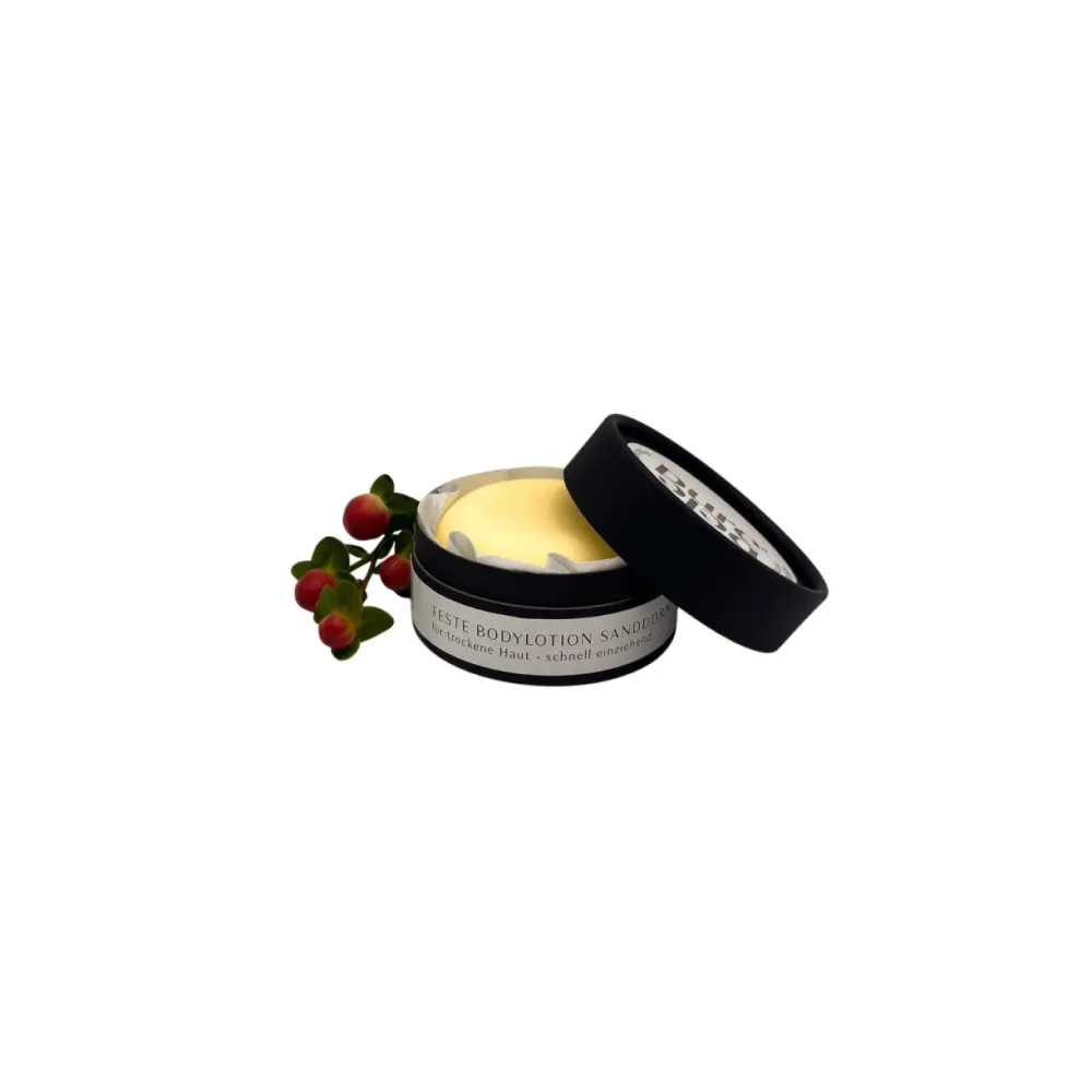 Feste Bodylotion Sanddorn — Belepure®