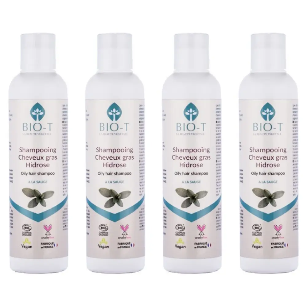 Shampooing cheveux gras - Lot de 4 — Bio-T