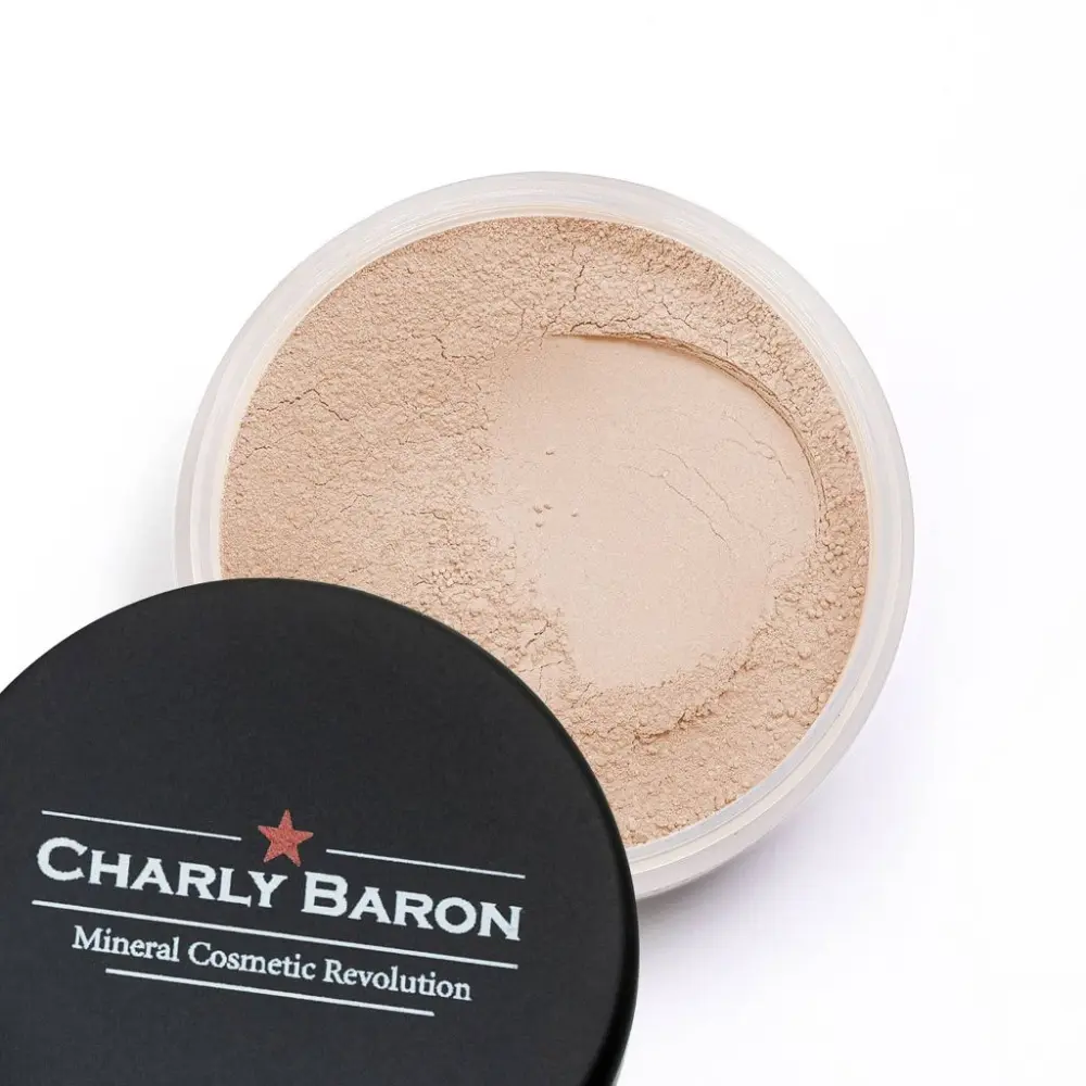 Poudre minérale fixante - Matt Porcelain — Charly Baron - Mineral Cosmetic Revolution