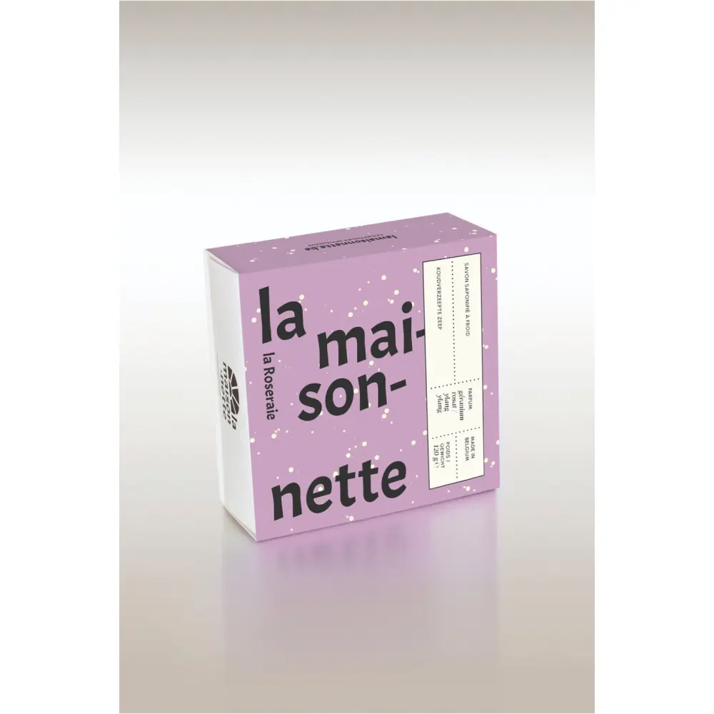 La Roseraie - Savon corps & visage hydratant bio — La Maisonnette