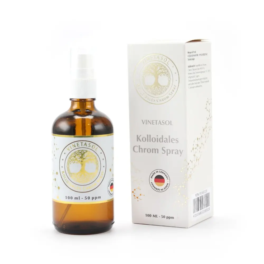 Spray au chrome colloïdal Vinetasol — Nanodis