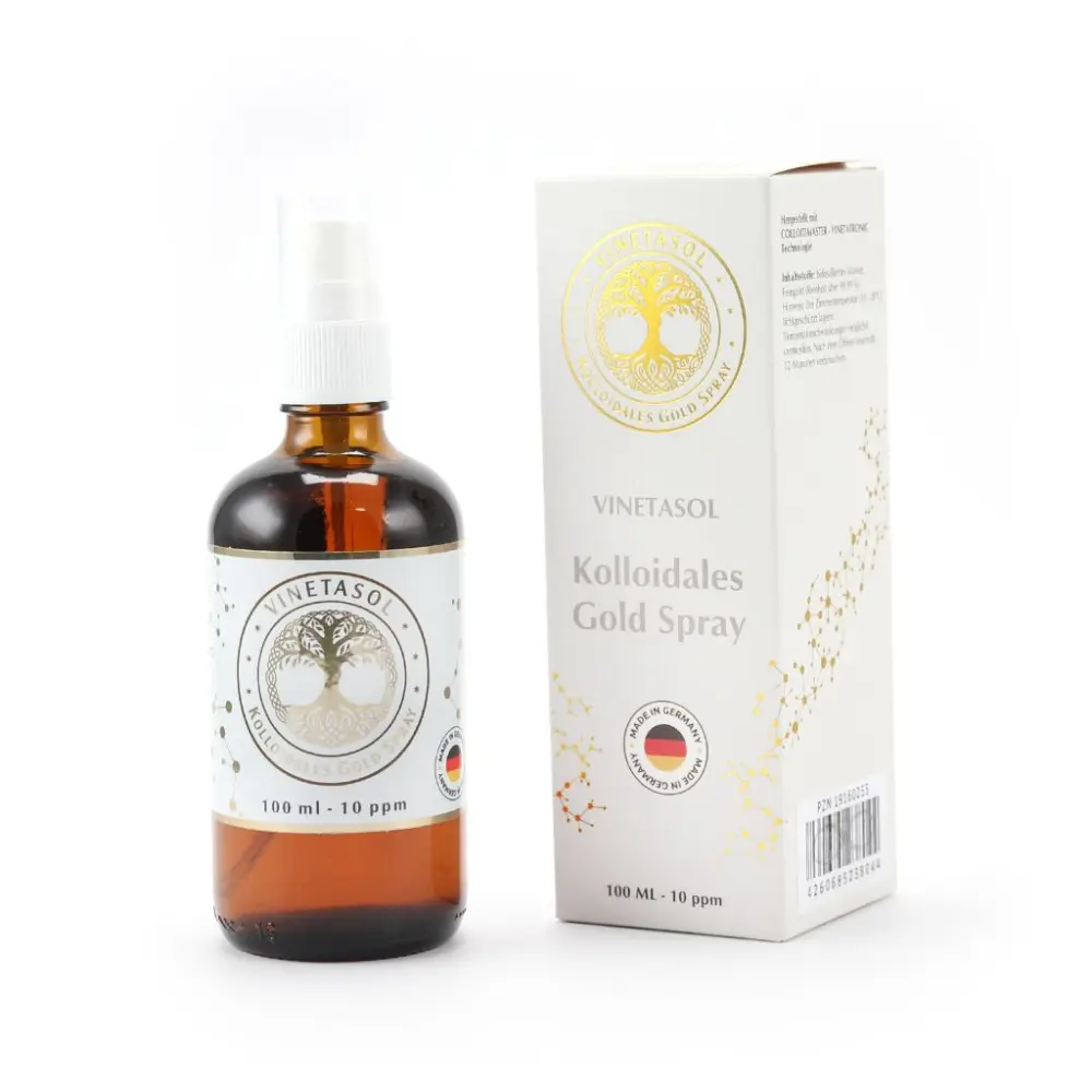 Vinetasol Kolloidales Gold Spray — Nanodis