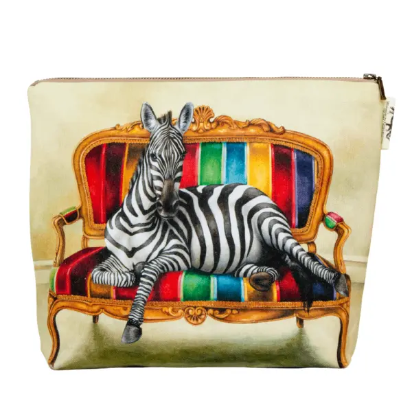 LEISURE ZEBRA Waschtasche