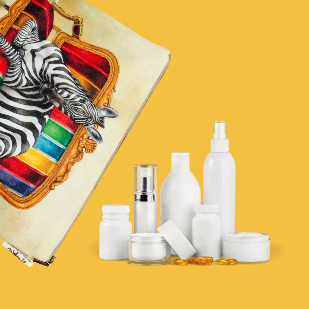 LEISURE ZEBRA Waschtasche — Mzansi Trading
