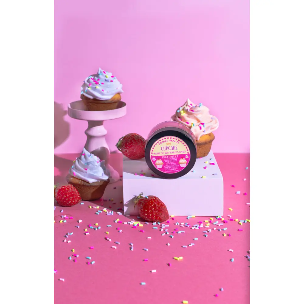 Jelly Mask Erdbeere & Nacht- Lippenmaske Marshmallow — Sorbet Beauté
