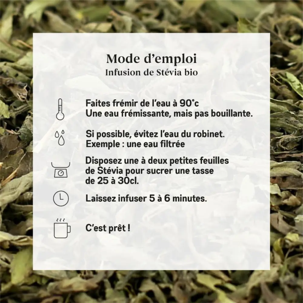 Stevia Bio — My Organic Infusion