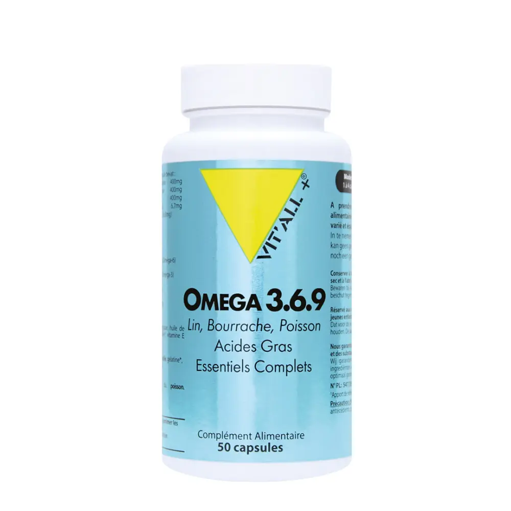 Omega 3-6-9 — VIT'ALL+