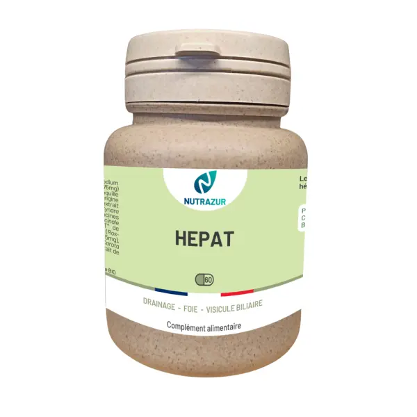 Hépat - Lenteur digestive, cure détox, ballonnement