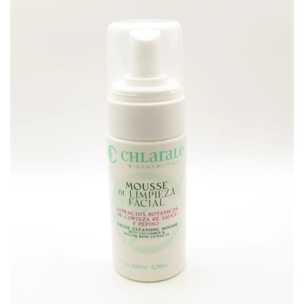 Mousse de limpieza facial — chlaralé BIOCOSMÉTICA