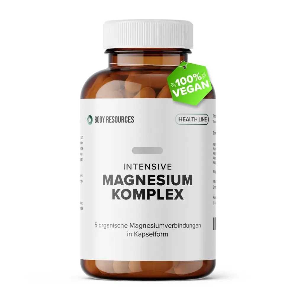 Intensive Magnesium 5 organische Formen 120 mg — Body Resources