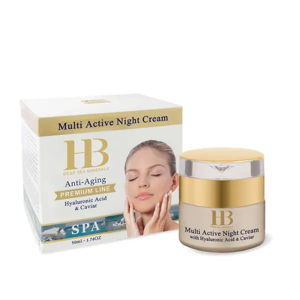 Crème de nuit acide hyaluronique & caviar