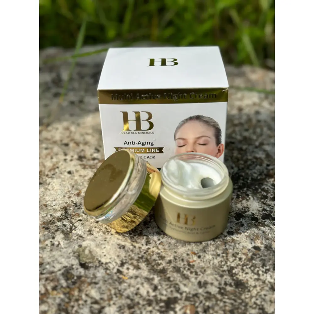 Crème de nuit acide hyaluronique & caviar — Beauté Mer Morte