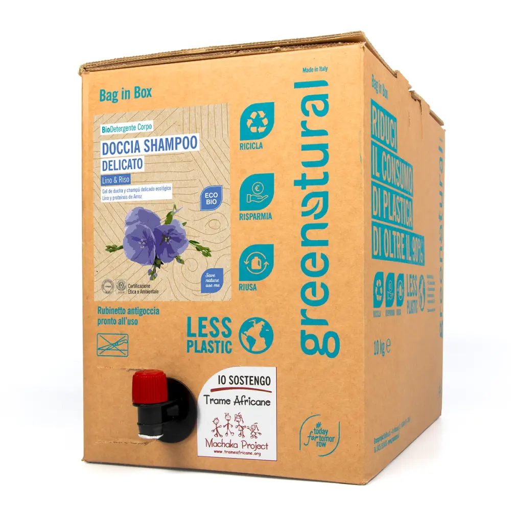 Docciashampoo Lino & Riso — greenatural