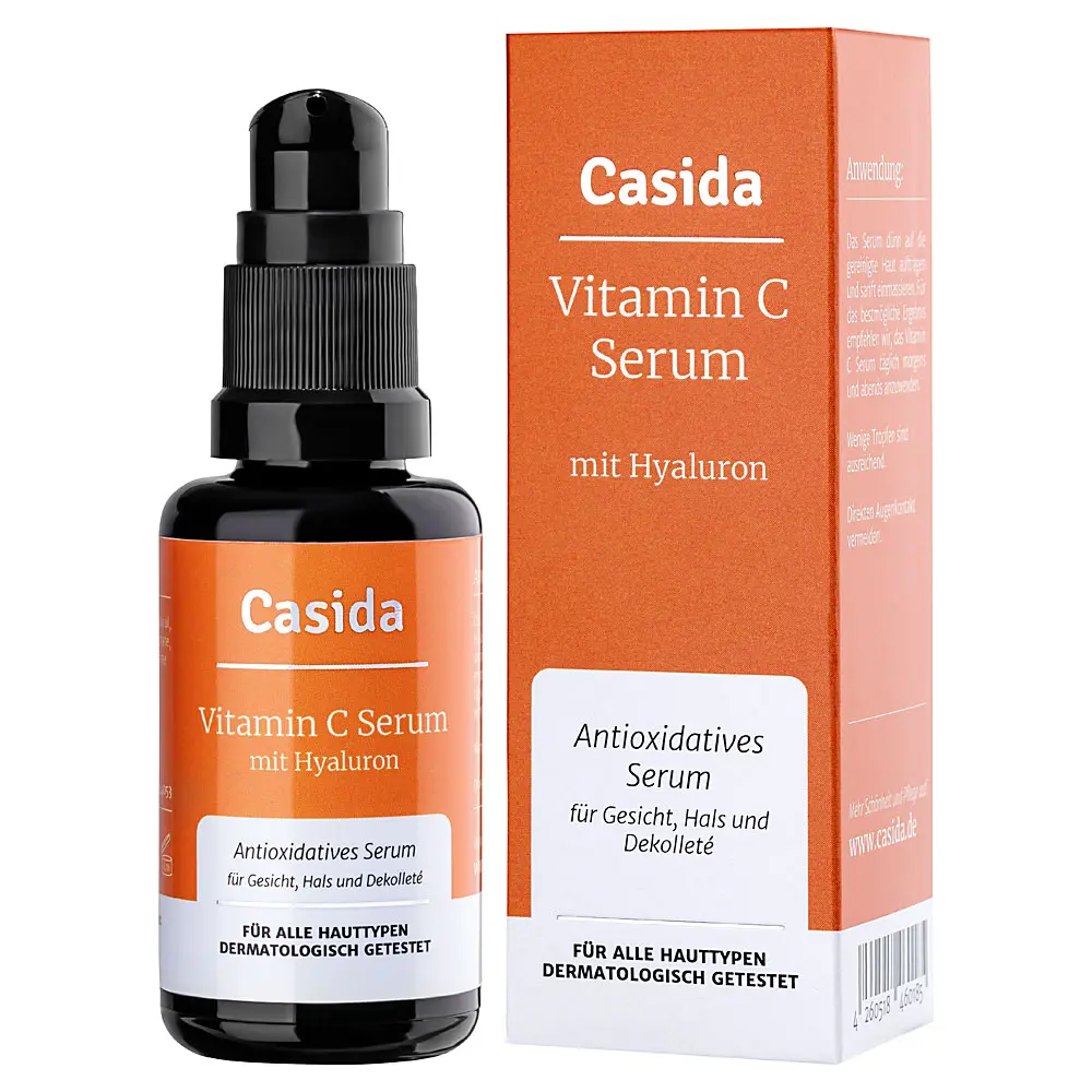 Vitamin C Serum mit Hyaluron — Casida