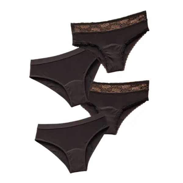 Weekly -  4 Culottes Menstruelles - Flux Abondant - M