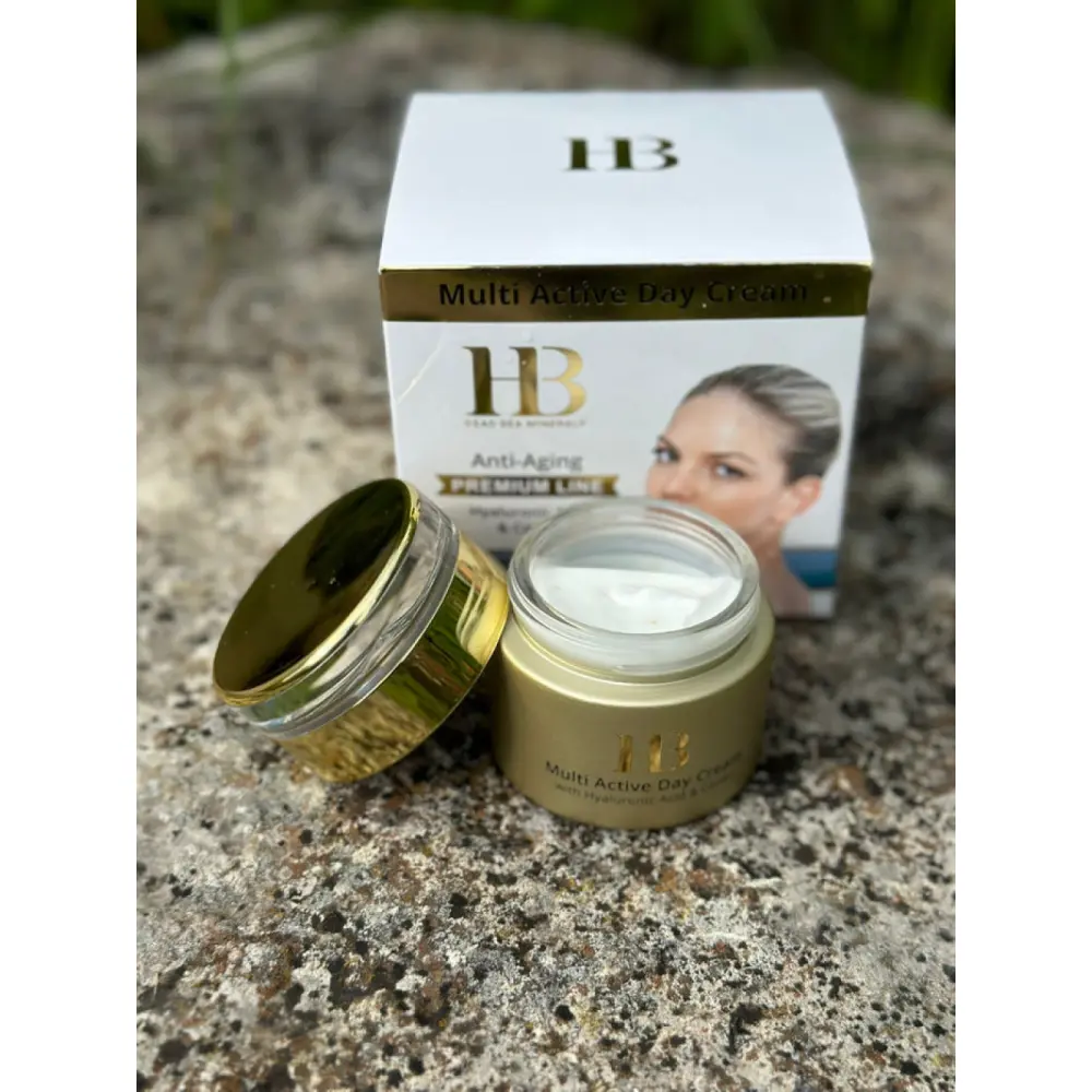 Crème de Jour Multi-Active - Acide Hyaluronique & Caviar — Beauté Mer Morte
