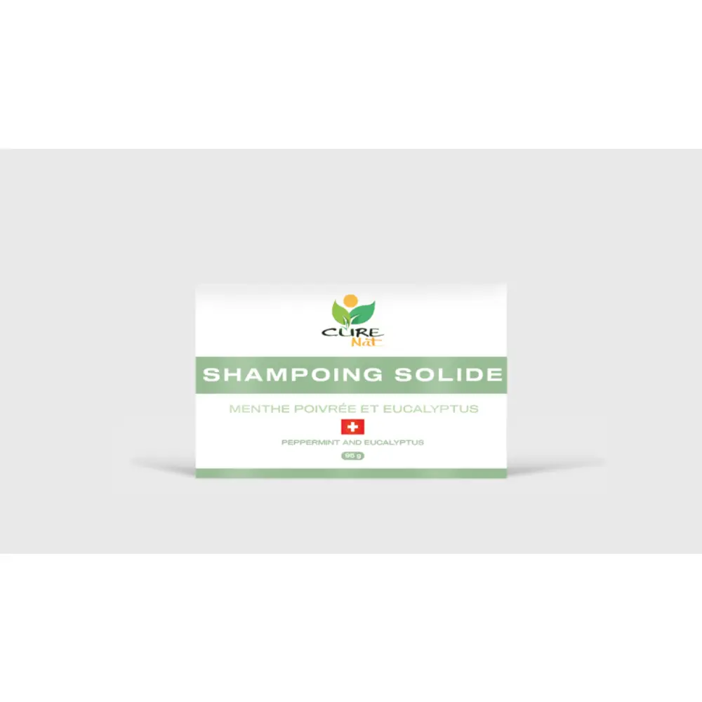 Festes Shampoo Pfefferminz & Eukalyptus — CureNat