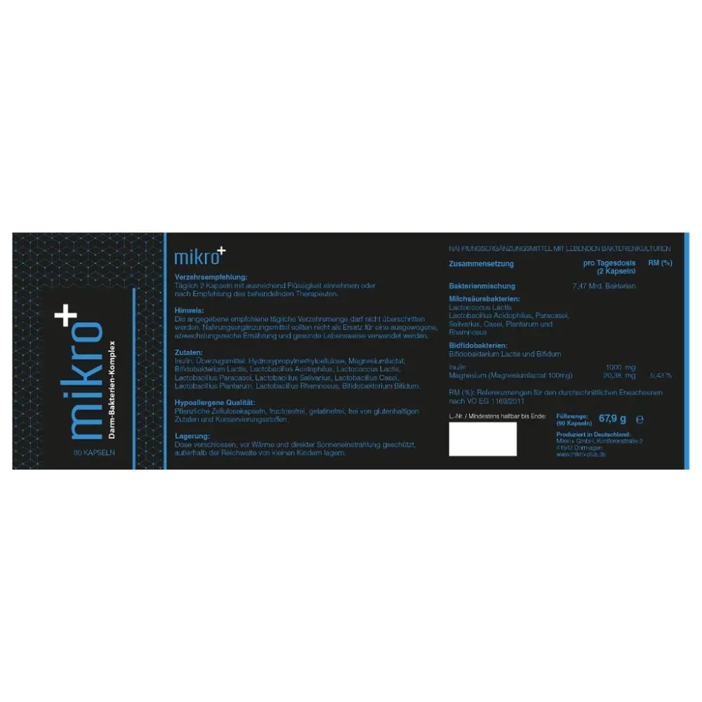 Darm Bakterien Komplex — mikro+