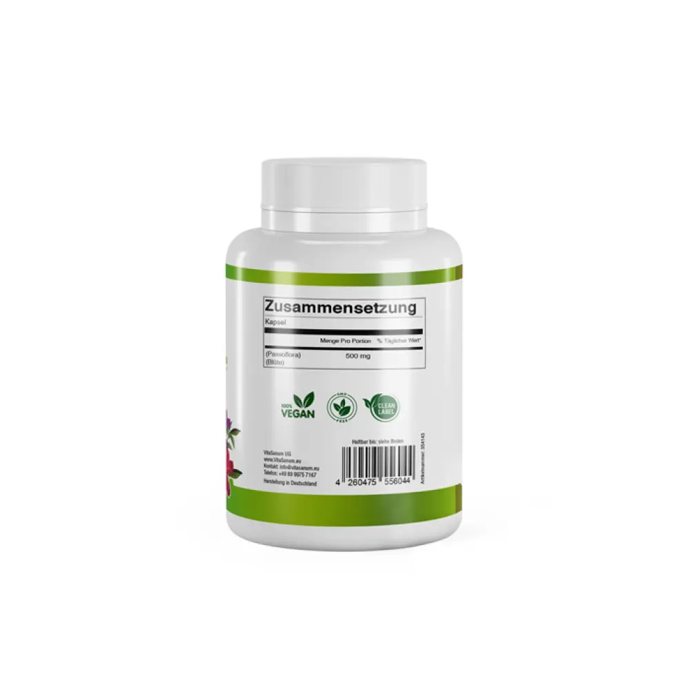 VitaSanum Passiflore 500 mg – 60 gélules — VitaSanum