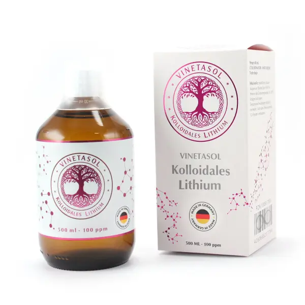 VINETASOL Kolloidales Lithium 100ppm