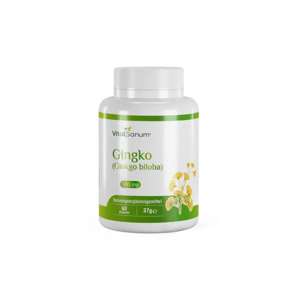 Ginkgo biloba 90 mg – 60 Kapseln