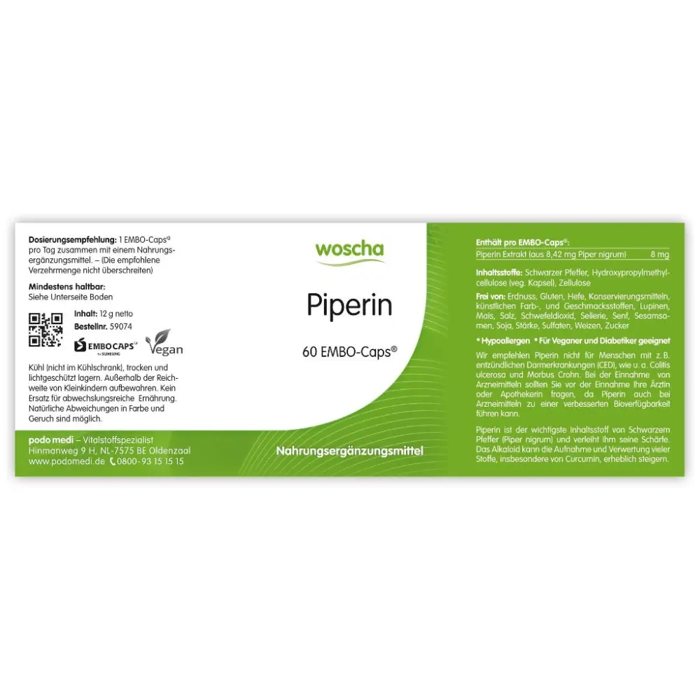 WOSCHA Piperin — woscha