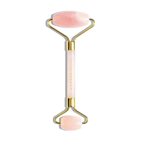 Le Rouleau en Quartz Rose - Roll On de massage visage