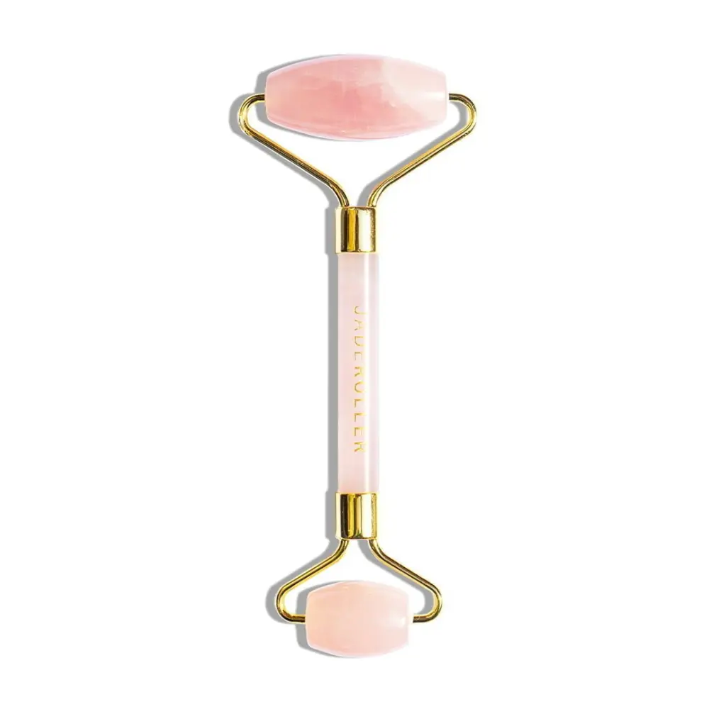 Le Rouleau en Quartz Rose - Roll On de massage visage — Jade Roller
