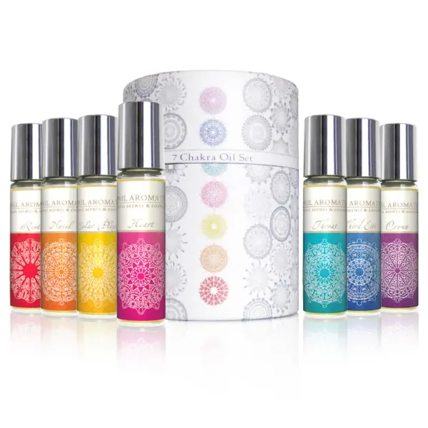 Coffret 7 huiles Chakra