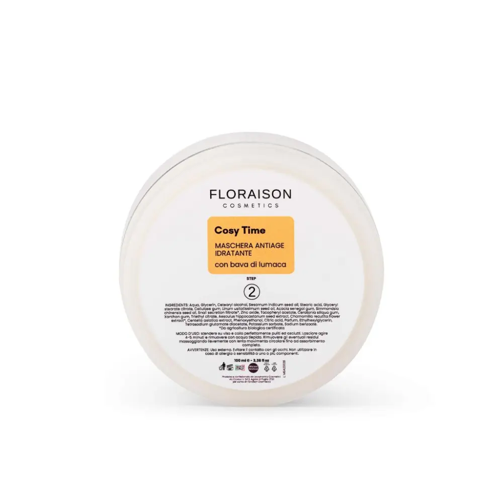 Cosy Time - Maschera Viso con Bava di lumaca — FLORAISON COSMETICS