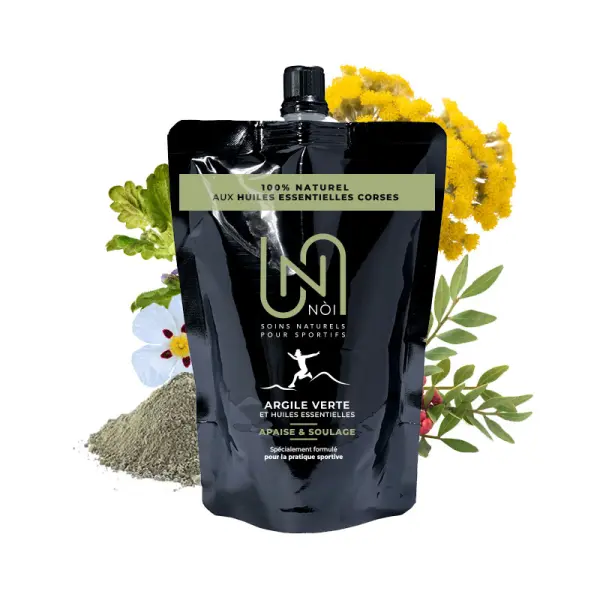 Argile verte & huiles essentielles - 350g