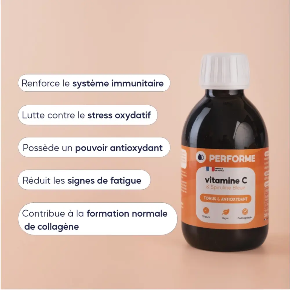 Vitamine C & Spiruline Bleue — Performe
