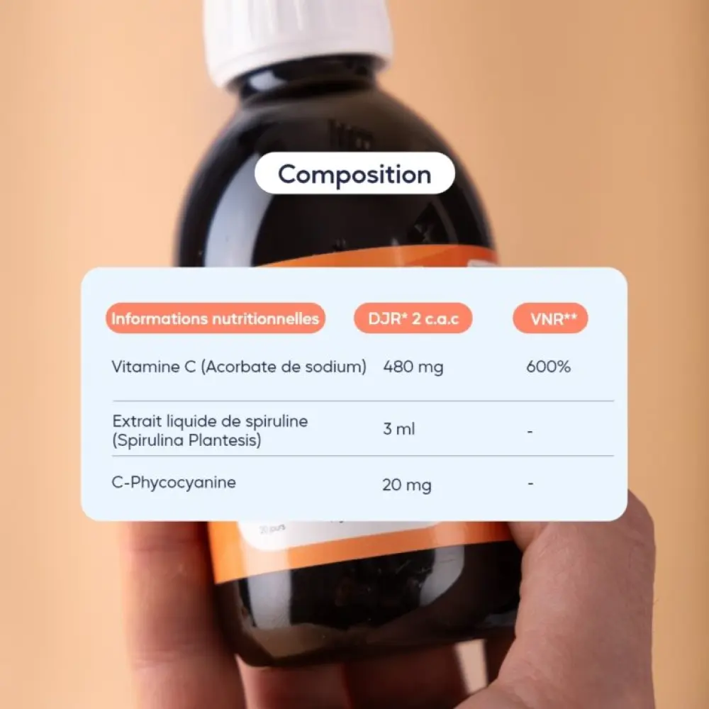 Vitamine C & Spiruline Bleue — Performe