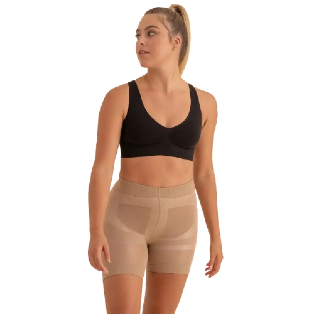 Marie - Gaine Amincissante Bandeau Push-Up - Nude — FreeU Anaissa